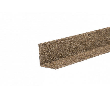 HAUBERK Внутренний металлический угол (песчаный) 50х50х1250 (код 532312)