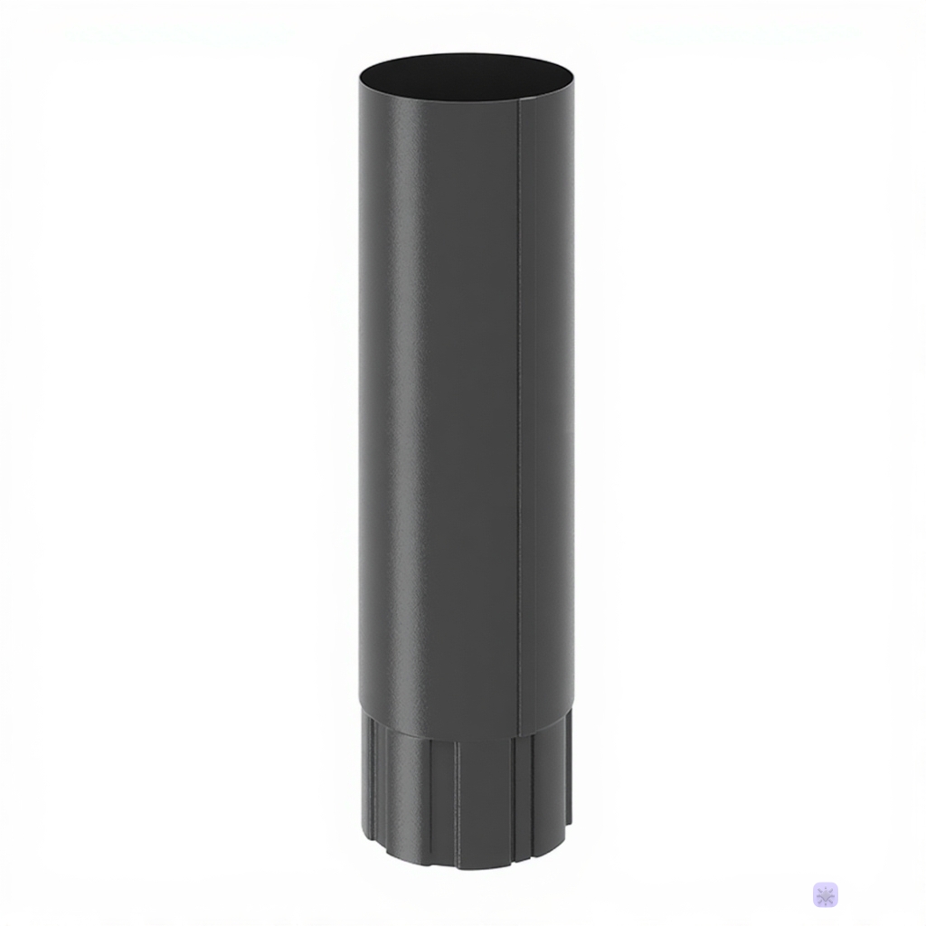 Труба круглая 3000м D125х90 Stynergy (ПЭ-01-7024 - Графитовый серый-0,5)