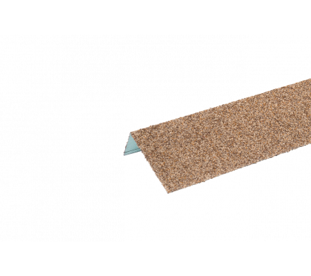 HAUBERK Наличник оконный металлический (песчаный) 50х100х1250 (код 543216)