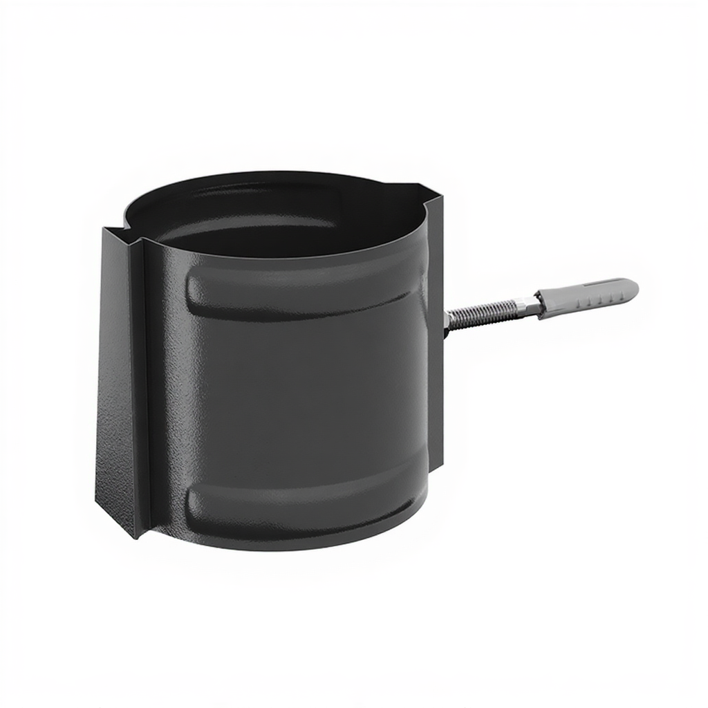 Кронштейн трубы D125х90 (на кирпич) Stynergy (ПЭ-01-7024 - Графитовый серый-0,5)