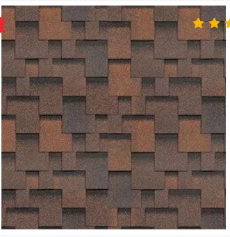 Гибкая черепица SHINGLAS Фокстрот (аккорд) кедр, уп.3м2 (код 557637)
