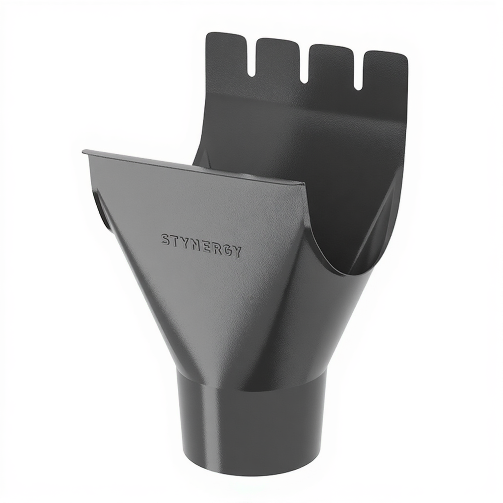 Воронка желоба D125х90 Stynergy (ПЭ-01-7024 - Графитовый серый-0,5)