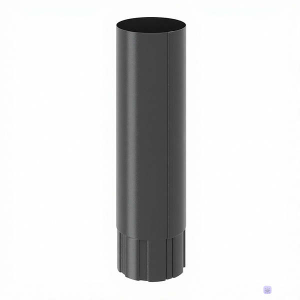 Труба круглая 3000м D125х90 Stynergy (ПЭ-01-7024 - Графитовый серый-0,5)
