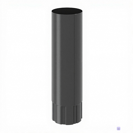 Труба круглая 3000м D125х90 Stynergy (ПЭ-01-7024 - Графитовый серый-0,5)