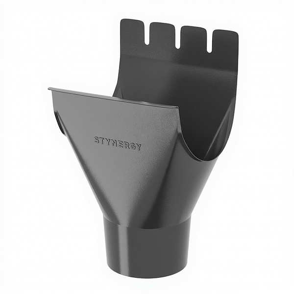 Воронка желоба D125х90 Stynergy (ПЭ-01-7024 - Графитовый серый-0,5)
